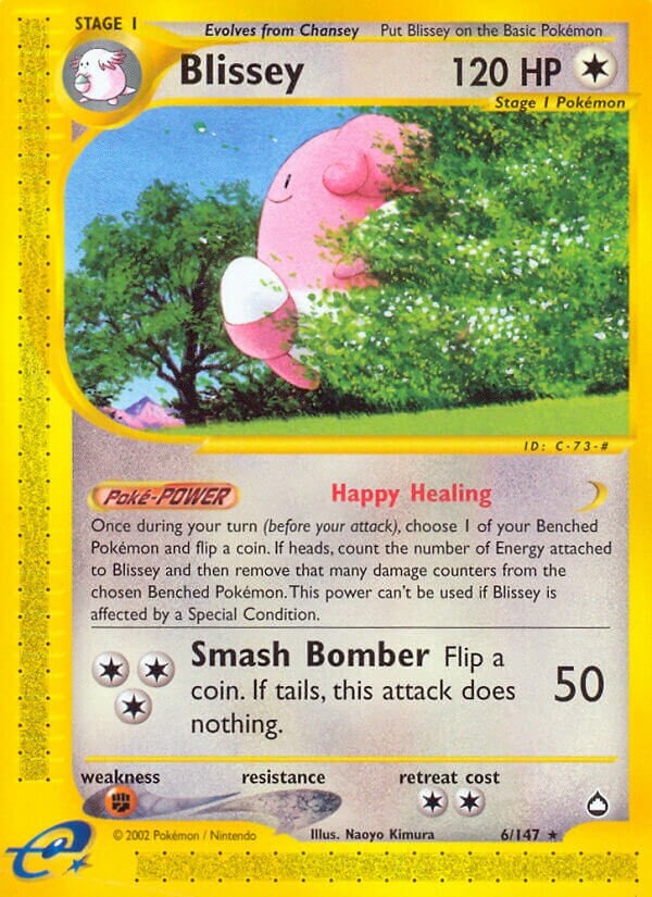 6/147 Blissey AQ Rare