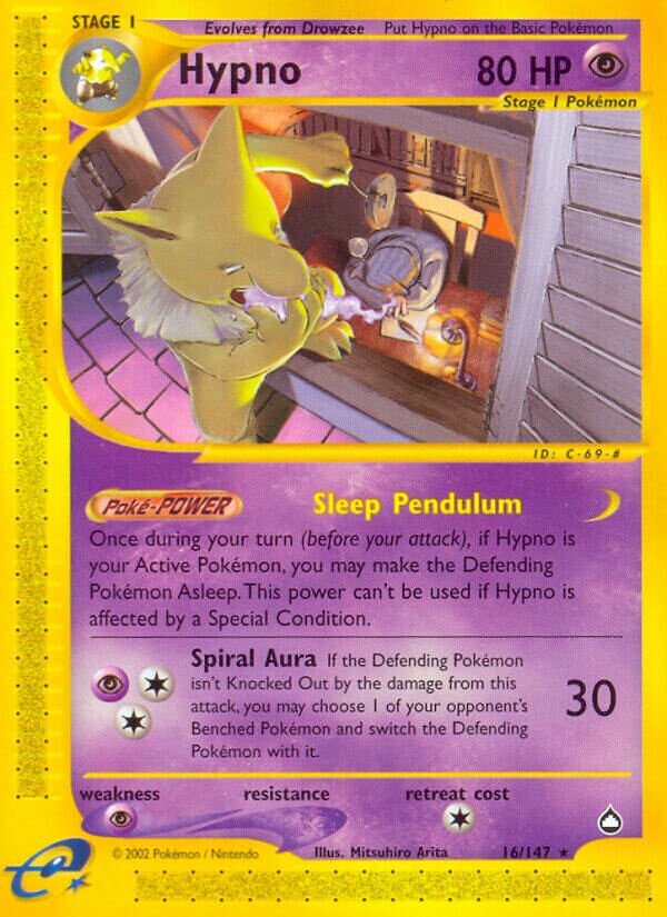 16/147 Hypno AQ Rare