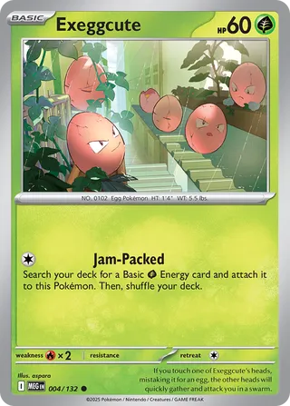 004/132 Exeggcute MEG Common