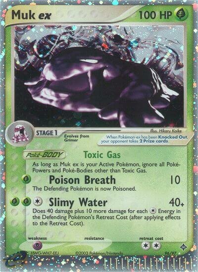 96/97 Muk ex DR Rare Holo ex