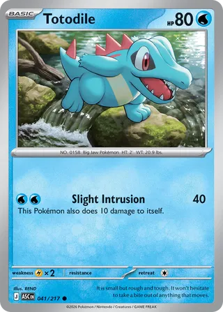 Totodile (Ascended Heroes 041/217)