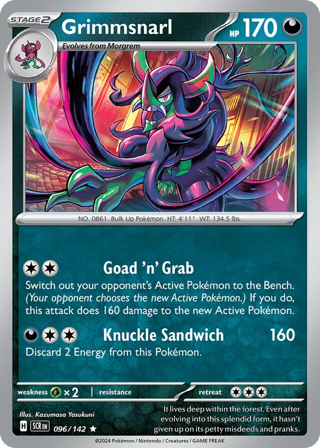 Grimmsnarl Stellar Crown 096/142 Rare