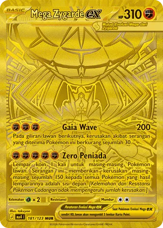 Mega Zygarde ex (Void Blast 181/123)