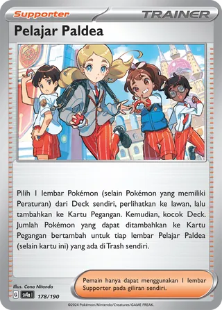 Paldean Student (Shiny Treasure ex 178/190)