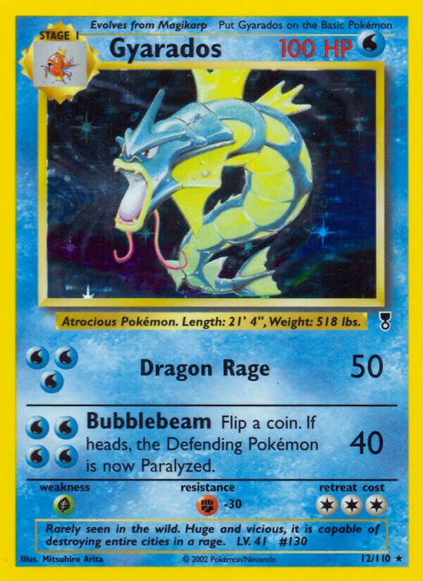 12/110 Gyarados LC Rare Holo