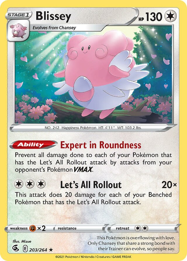 203/264 Blissey FST Rare