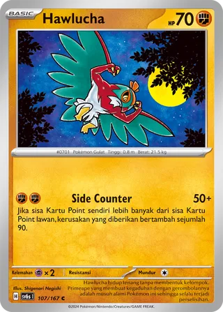 Hawlucha (Transfiguration Mask 107/167)