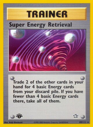 Super Energy Retrieval (Neo Genesis 89/111)