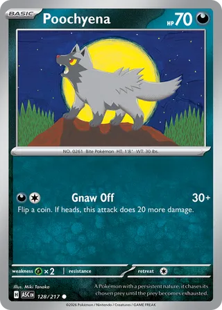 Poochyena (Ascended Heroes 128/217)
