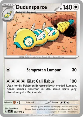 Dudunsparce (Snow Hazard 057/071)