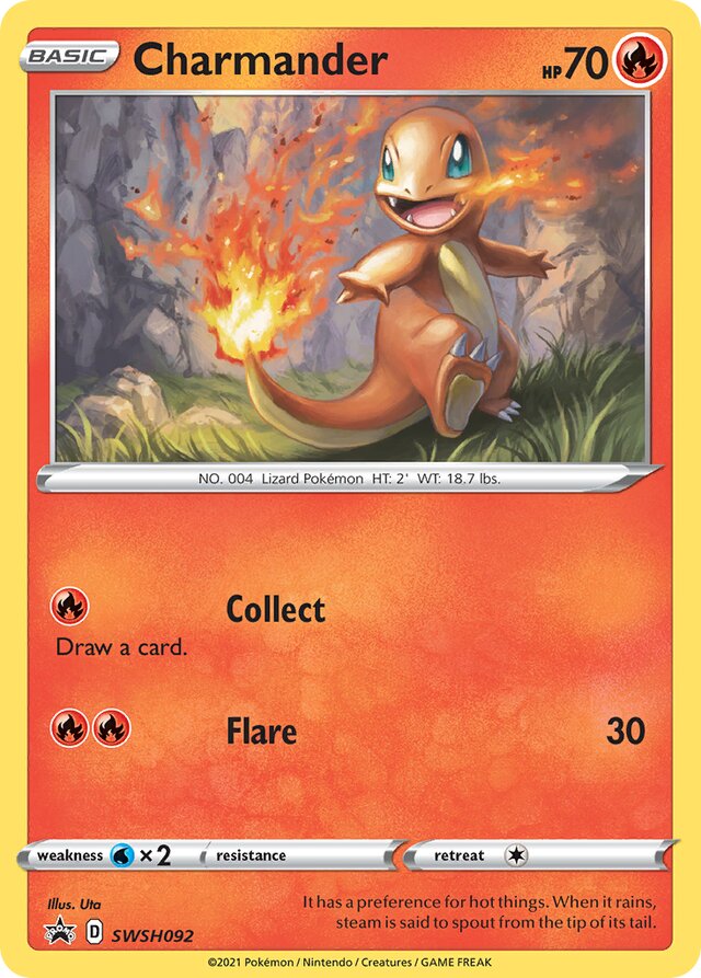 SWSH092 Charmander SSP PROMO