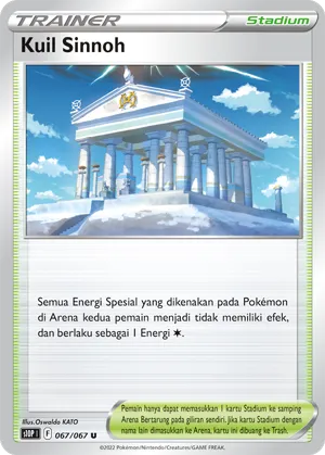 Temple of Sinnoh (Space Juggler 067/067)