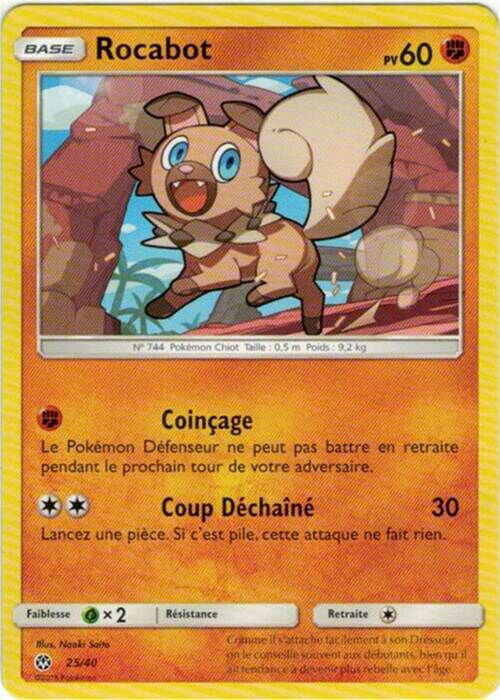 Rockruff McDonald's Collection 2018 (French 25/40 —