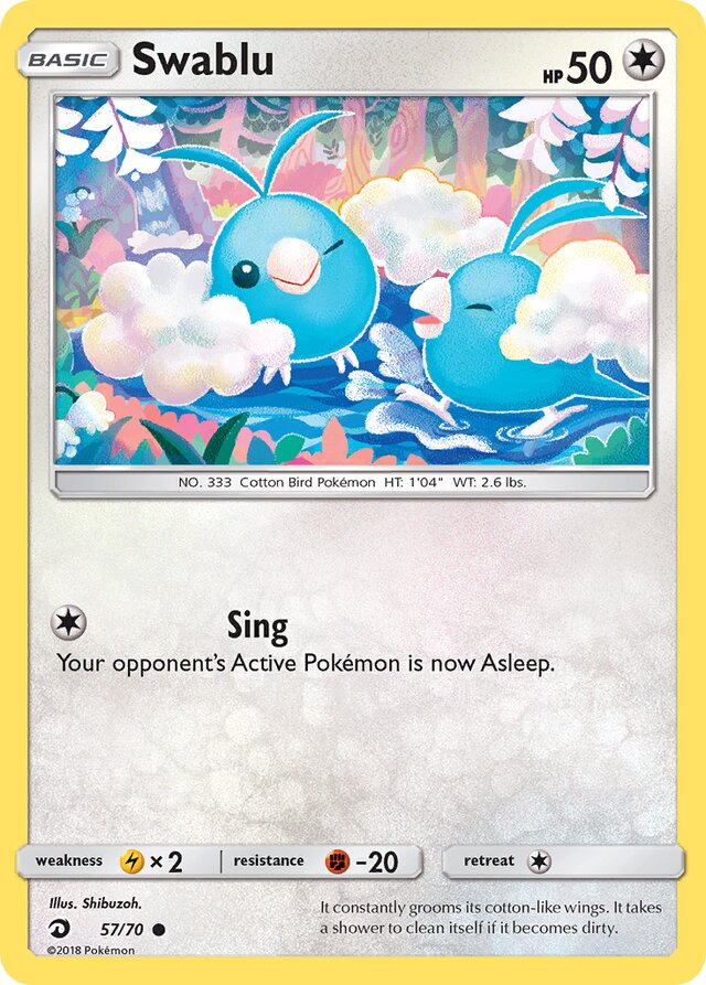 Swablu Dragon Majesty 57/70 Common