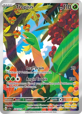 Tropius (Triplet Beat 074/073)