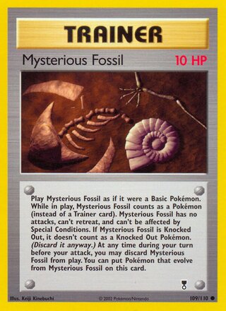 Mysterious Fossil (Legendary Collection 109/110)