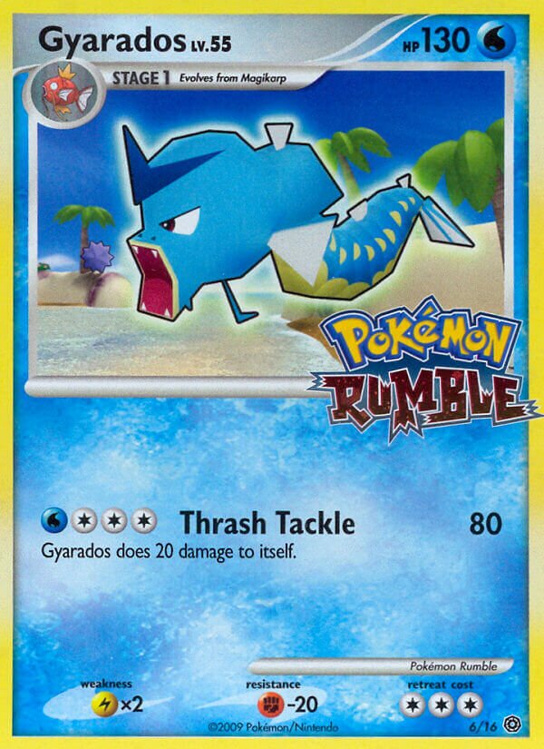 Gyarados Pokémon Rumble 6/16