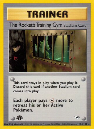 The Rocket's Training Gym (Gym Heroes 104/132)