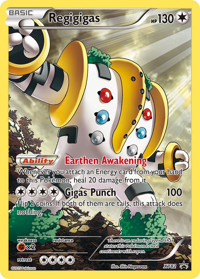Regigigas XY Black Star Promos XY82 PROMO