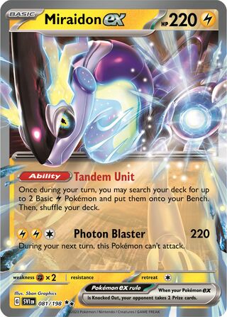 Miraidon ex (Scarlet & Violet 081/198) – TCG Collector