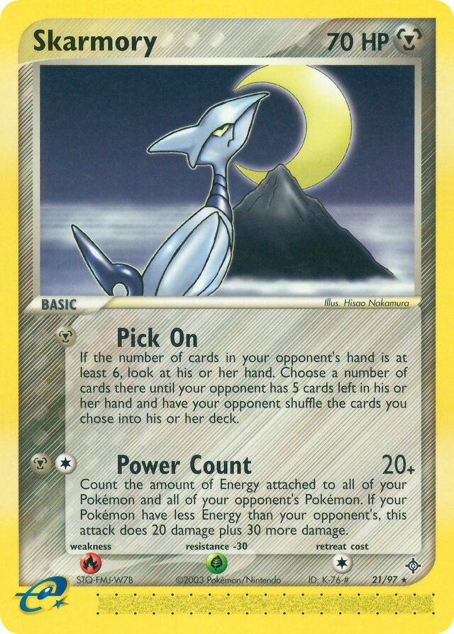 21/97 Skarmory DR Rare