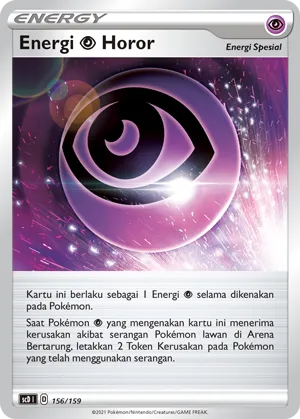 Horror Psychic Energy (Strength V Starter Deck 156/159)