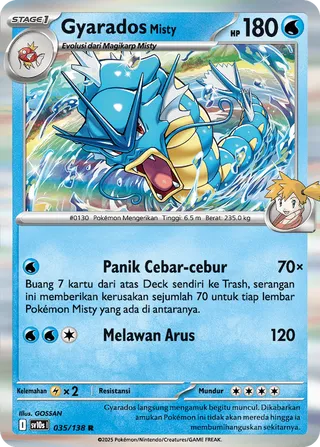 Misty's Gyarados (Presence of Champions 035/138)