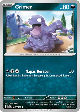 Grimer (Scarlet ex 051/078)