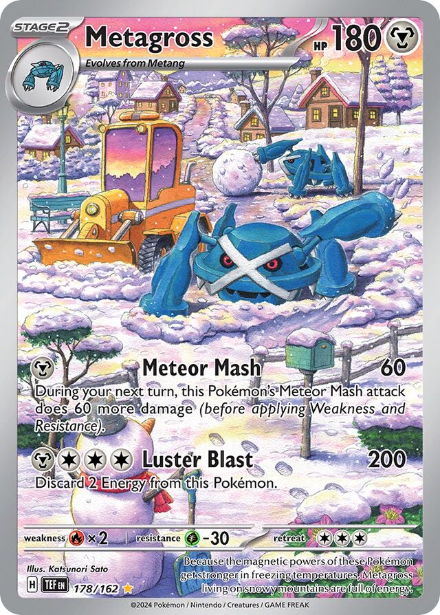 178/162 Metagross TEF Illustration Rare
