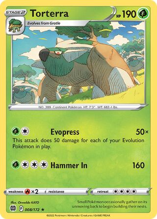 Torterra (Brilliant Stars 008/172)