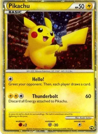 Pikachu (Pikachu World Collection No. 001)