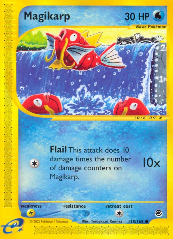 118/165 Magikarp EX Common