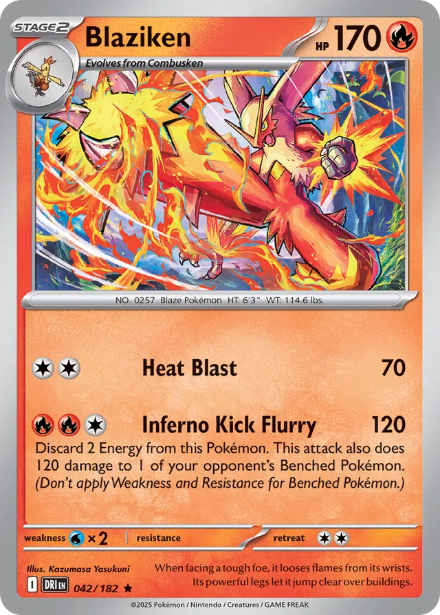 Blaziken Destined Rivals 042/182 Rare