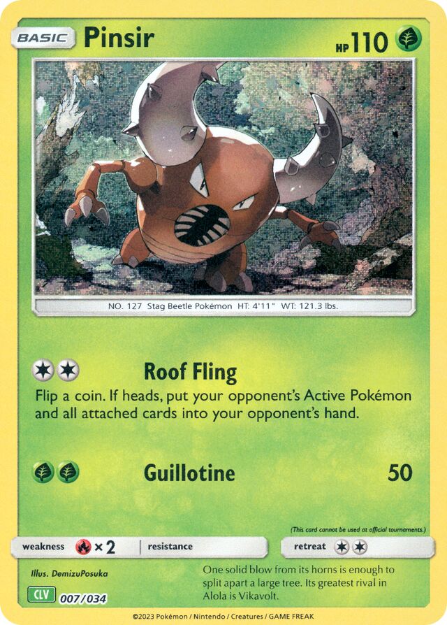 Pinsir Venusaur & Lugia ex Deck 007/034