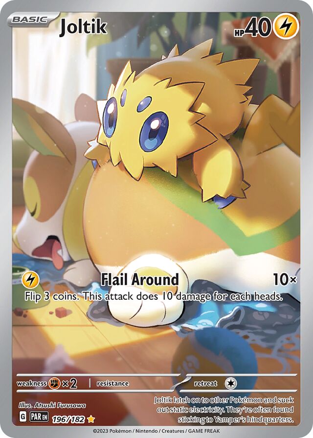 Joltik Paradox Rift 196/182 Illustration Rare