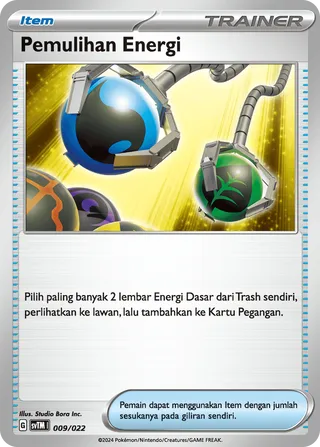 Energy Retrieval (Meowscarada ex Tactics Deck 009/022)