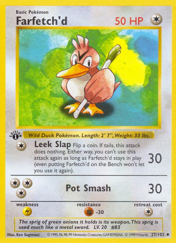 Check the actual price of your Farfetch'd 40/130 Pokemon card