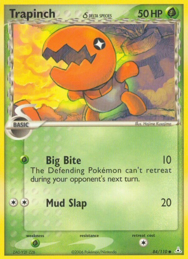 Trapinch (Delta Species) 84/110 3 EX HOLON PHANTOMS COMMON PTCG