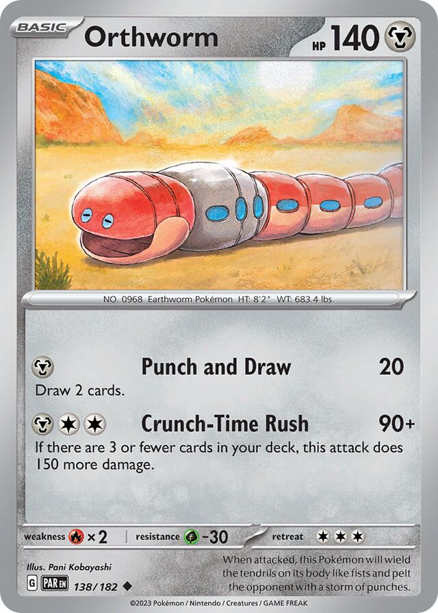 138/182 Orthworm PAR Uncommon