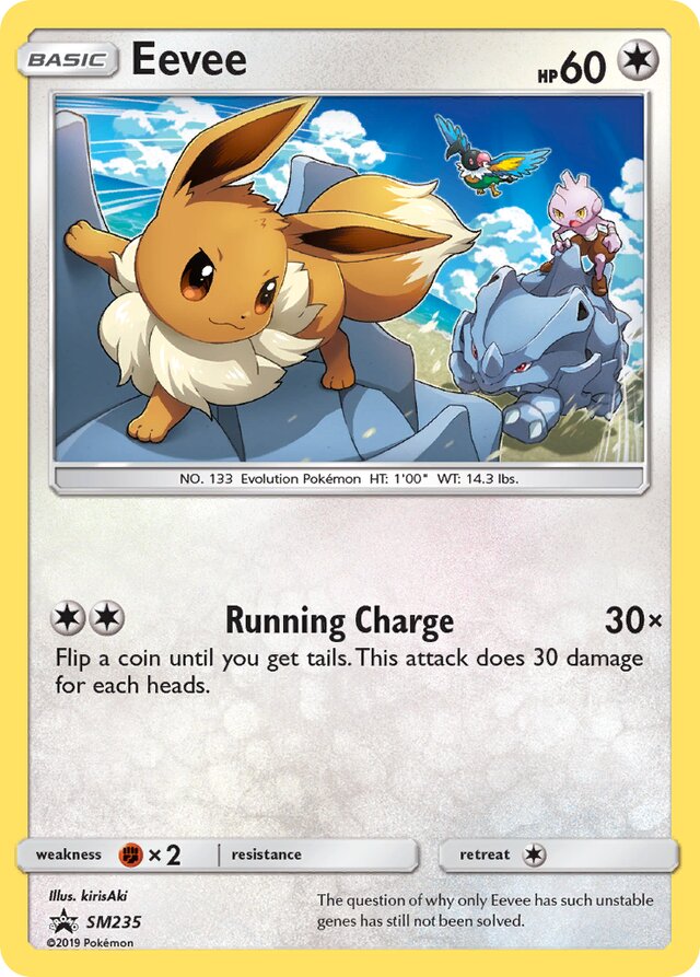 Eevee SM Black Star Promos SM235 PROMO