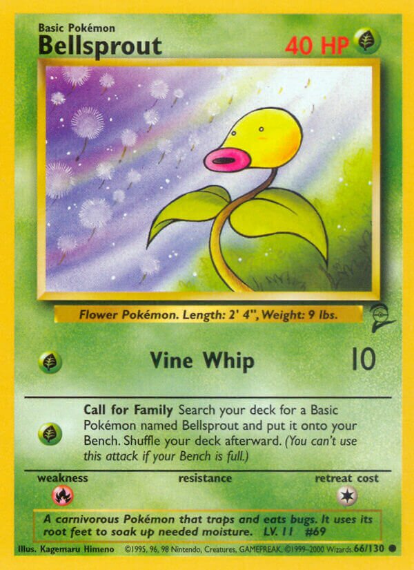 Bellsprout Base 2 66/130 Common