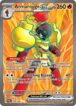 Armarouge ex (Paradox Rift 218/182)