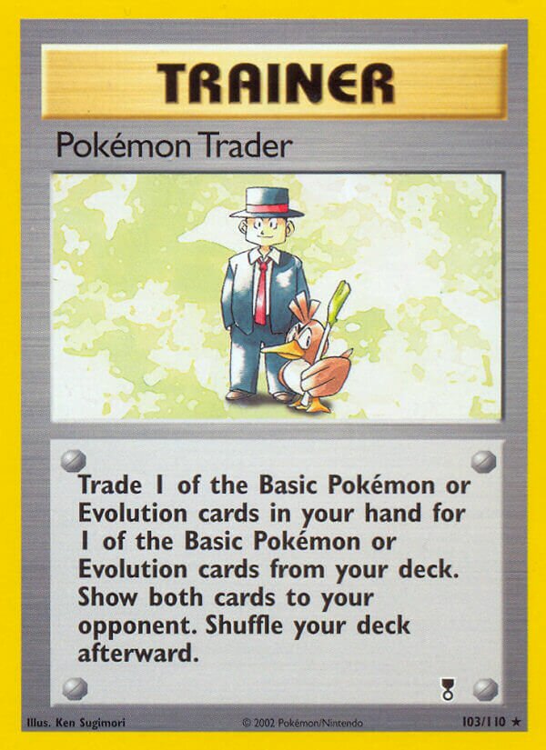 103/110 Pokémon Trader LC Rare