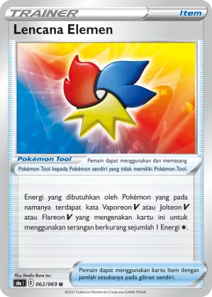 Elemental Badge (Eevee Heroes 062/069)