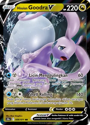 Hisuian Goodra V (Dark Phantasma 056/071)