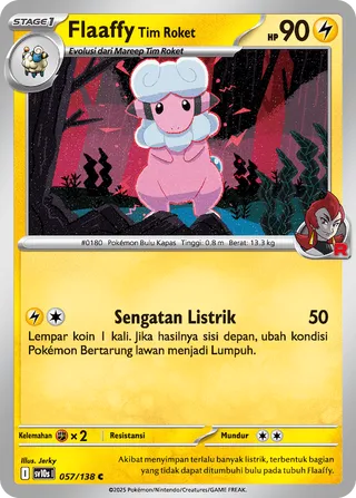 Team Rocket's Flaaffy (Presence of Champions 057/138)
