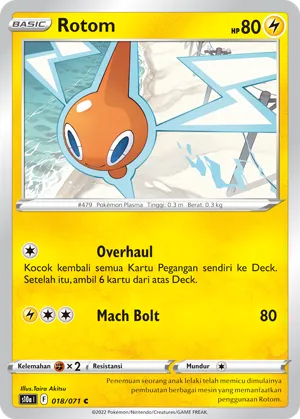 Rotom (Dark Phantasma 018/071)