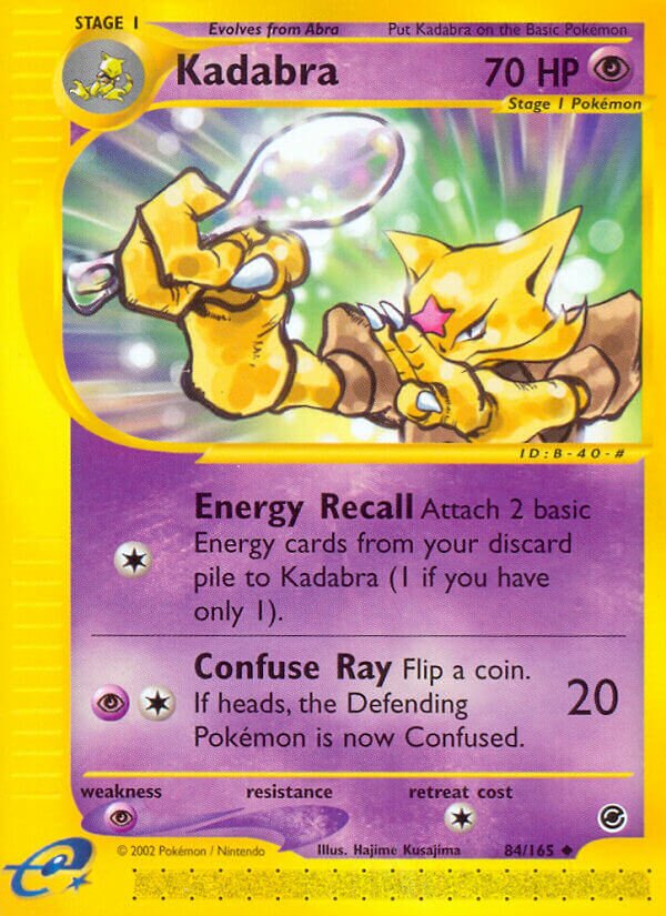 Kadabra Expedition Base Set 84/165 Uncommon