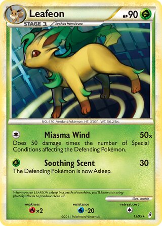 Leafeon (Call of Legends 13/95)