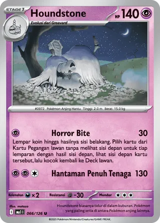 Houndstone (Mega Evolution 066/126)